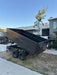 12x7 Flat Top Tipper Trailer 800mm Foldable & Removable Sides