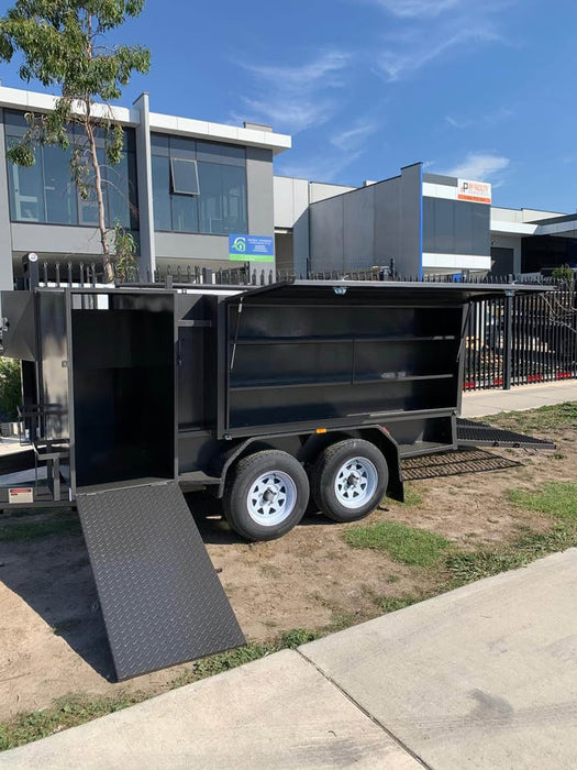 2025 'FSP' 8x5 extra heavy-duty lawn mower trailer with ramps, 2 ton gvm