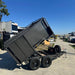 8x5 Tipper Tandem Trailer with 1m Sides