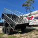 8x5 Tipper Trailer with 600mm Cage