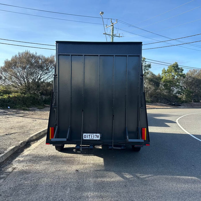 14x6 Enclosed Trailer with Side Door 7' high -3.2 t GVM