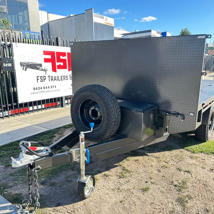2025 'FSP' 12x7 flat top tipper trailer - 3.5 t gvm