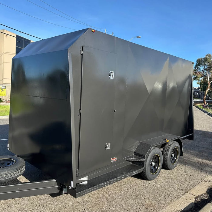 14x6 Enclosed Trailer with Side Door 7' high -3.2 t GVM
