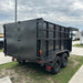 10'x6' Tipper Tandem Trailer with 1.5m High Sides, Slide In Ramps & Tool Box