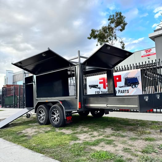 8x5 Tradesman Trailer Sq Design with Drawers