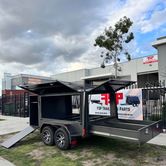 8x5 Tradesman Trailer Sq Design with Drawers