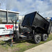 8x5 Tipper Tandem Trailer 1.3 m High Sides