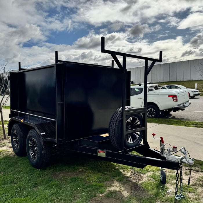 8x5 Tipper Tandem Trailer 1.3 m High Sides