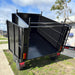 8x5 Tipper Tandem Trailer 1.3 m High Sides