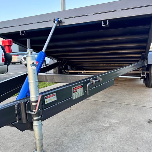 16x6’6” Tilt Car Trailer Semi Flat