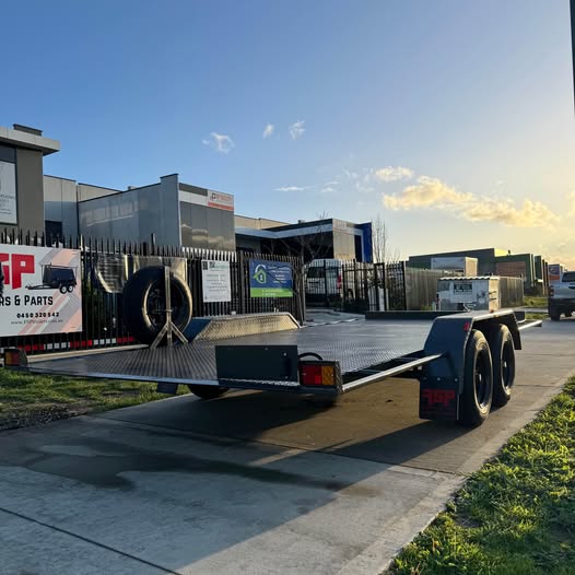 16x6’6” Tilt Car Trailer Semi Flat