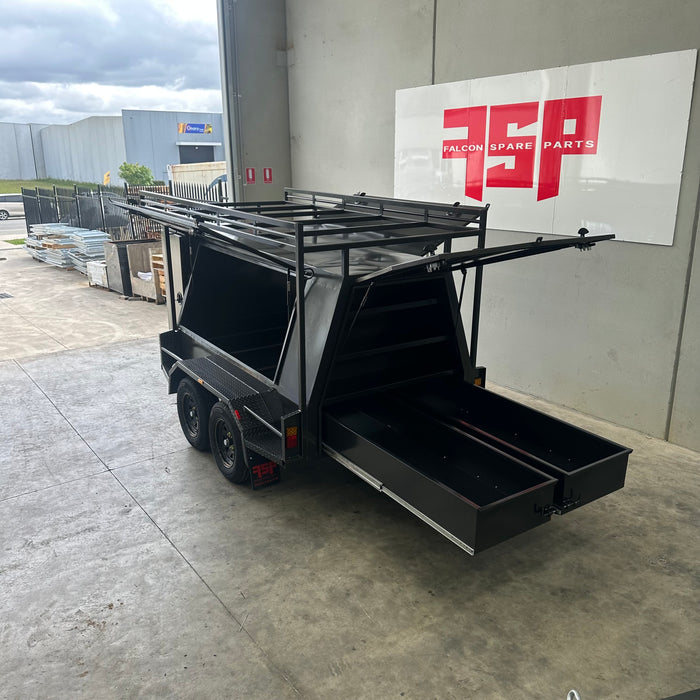 8x5 Tradesman Trailer with Full Length Drawers & Shelves