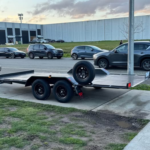 16x6’6” Tilt Car Trailer Semi Flat