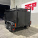 8x5 Tradesman Top with Drawers, 15" Alloy Wheels
