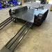 8x5 Scissor Lift/Plant & Equipment/Machinery/Excavator Trailer with Mesh Ramps