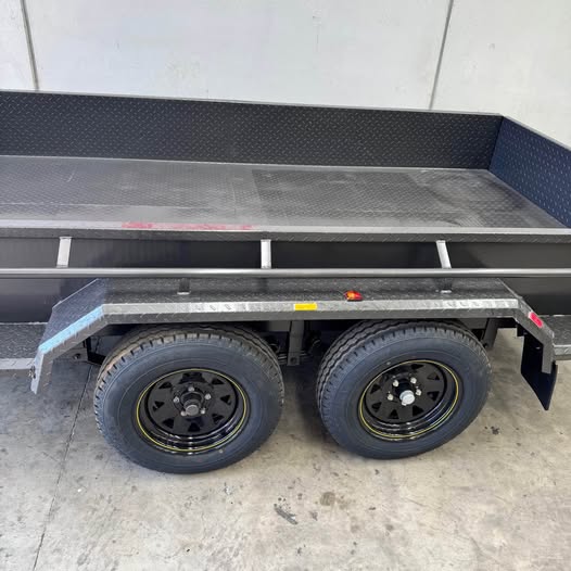 12x6 Tandem Box Trailer 380mm Sides