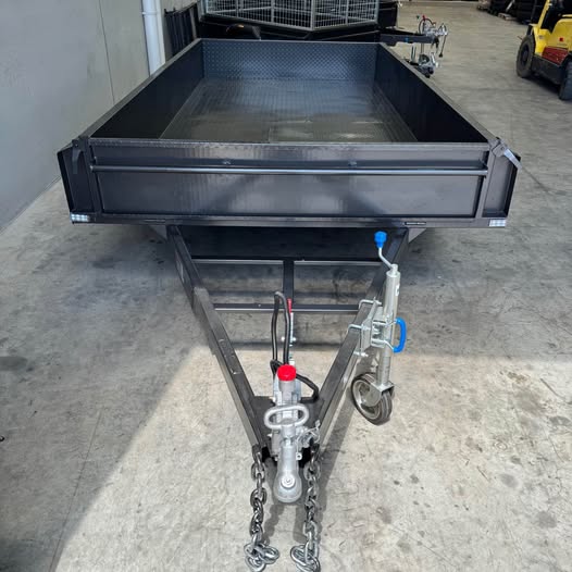 12x6 Tandem Box Trailer 380mm Sides