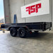 12x6 Tandem Box Trailer 380mm Sides