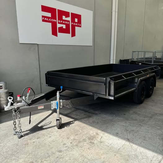 12x6 Tandem Box Trailer 380mm Sides