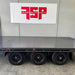 16'x8' (4.8m x 2.4m) FlatBed Tri Axle Trailer