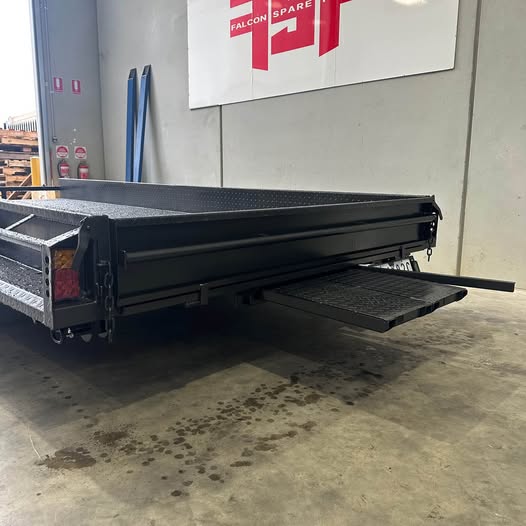 16'x6'6" Semi Flat Box Car Trailer Tandem