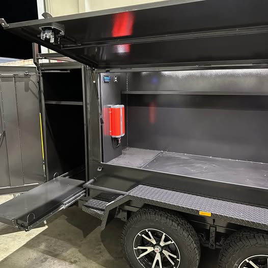 8x5 Tandem Tradesman Top Trailer With Drawers & Shelves, Electric Locks, 'Redarc' 12V Setup - FSP Trailers and Parts