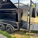 8'x5' Tradesman Trailer One Piece Square Sides, Drawers, Shelves, Back Door With Compressor Box - FSP Trailers and Parts