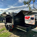 8'x5' Tradesman Trailer One Piece Square Sides, Drawers, Shelves, Back Door With Compressor Box - FSP Trailers and Parts