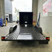 16'x6'6" Car Trailer Tandem Semi Flat, Perforated Sheet With Closed Nose - FSP Trailers and Parts