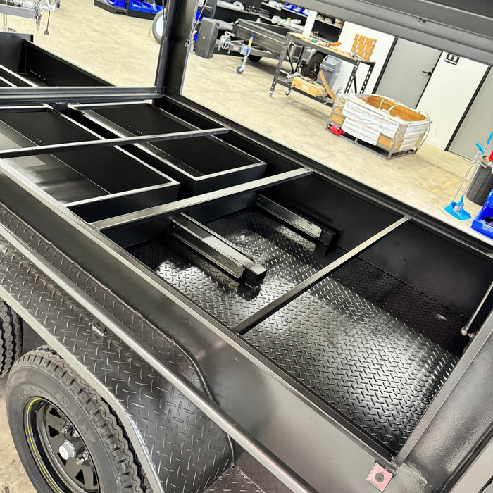 8x5 Tradesman Top Trailer with Drawers & Compressor Box