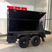 8x5 Tradesman Trailer One Piece Slant Sides, Drawers, Shelves, Back Door - FSP Trailers and Parts