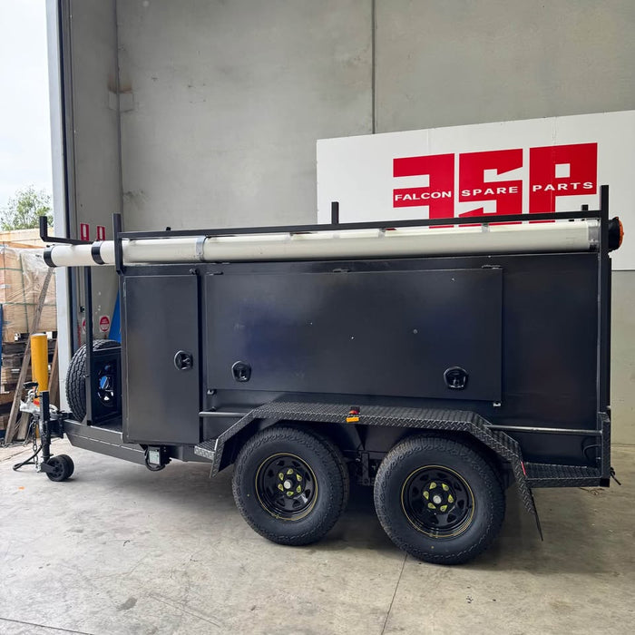 8x5 Single Piece Square Top Tradesman Trailer - FSP Trailers and Parts