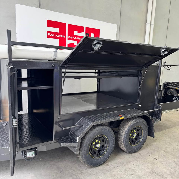 8x5 Single Piece Square Top Tradesman Trailer - FSP Trailers and Parts