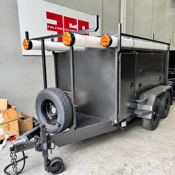 8x5 Single Piece Square Top Tradesman Trailer - FSP Trailers and Parts