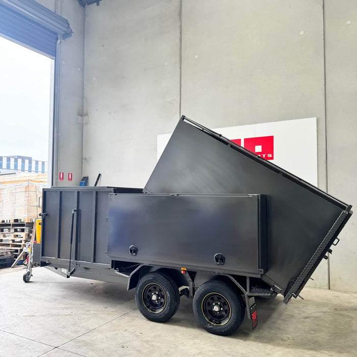8x5 Tandem Mower / Gardener Tipper Trailer - FSP Trailers and Parts