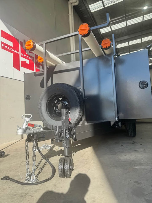8x5 Single Piece Square Top Tradesman Trailer - FSP Trailers and Parts