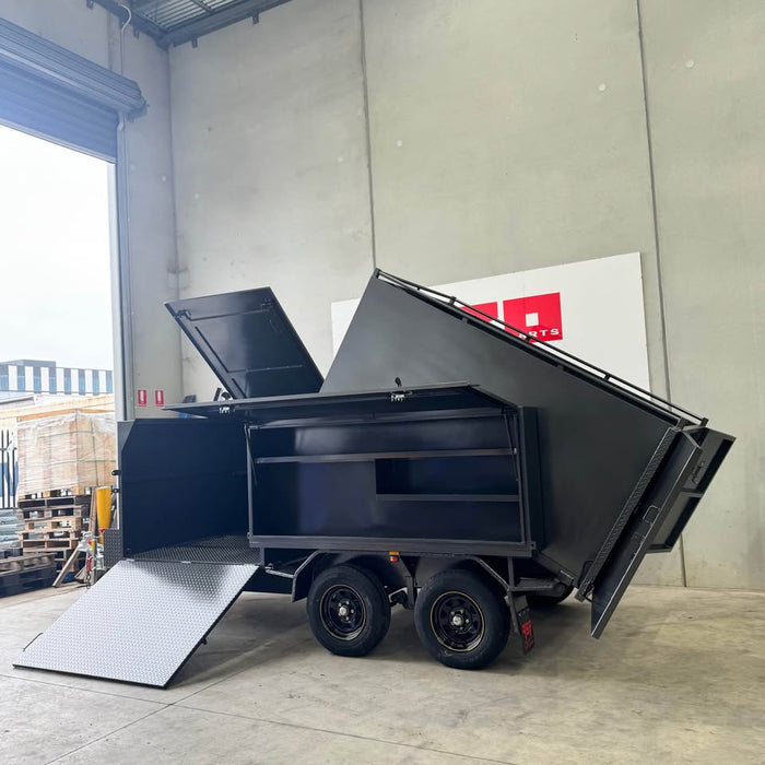 8x5 Tandem Mower / Gardener Tipper Trailer - FSP Trailers and Parts