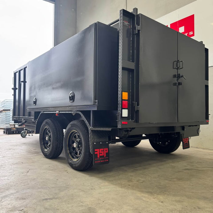 8x5 Tandem Mower / Gardener Tipper Trailer - FSP Trailers and Parts