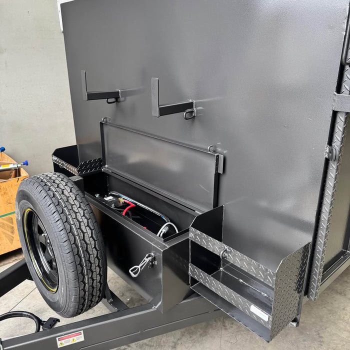 8x5 Tandem Mower / Gardener Tipper Trailer - FSP Trailers and Parts