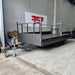 16x8 Flat Top Tandem Trailer with Headboard, Removable Sides & Racks - FSP Trailers and Parts