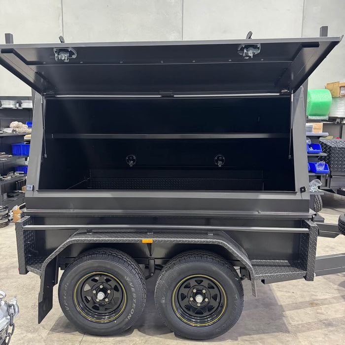 7x5 Tandem Tradesman Slant Top Trailer - FSP Trailers and Parts