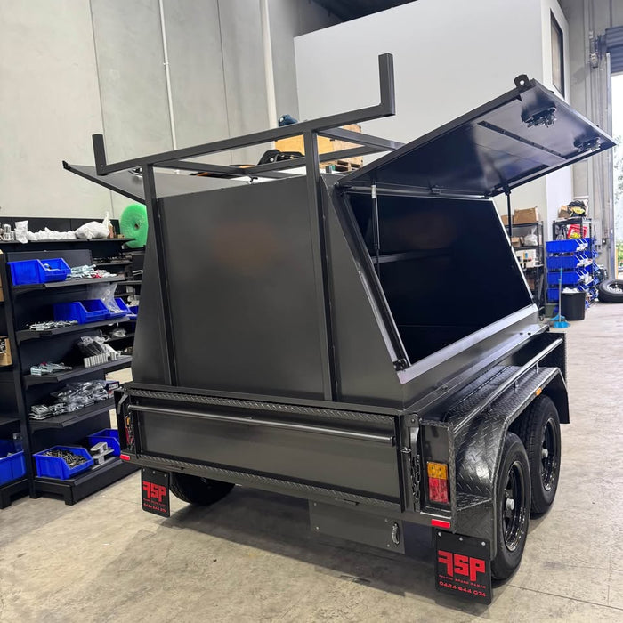 7x5 Tandem Tradesman Slant Top Trailer - FSP Trailers and Parts