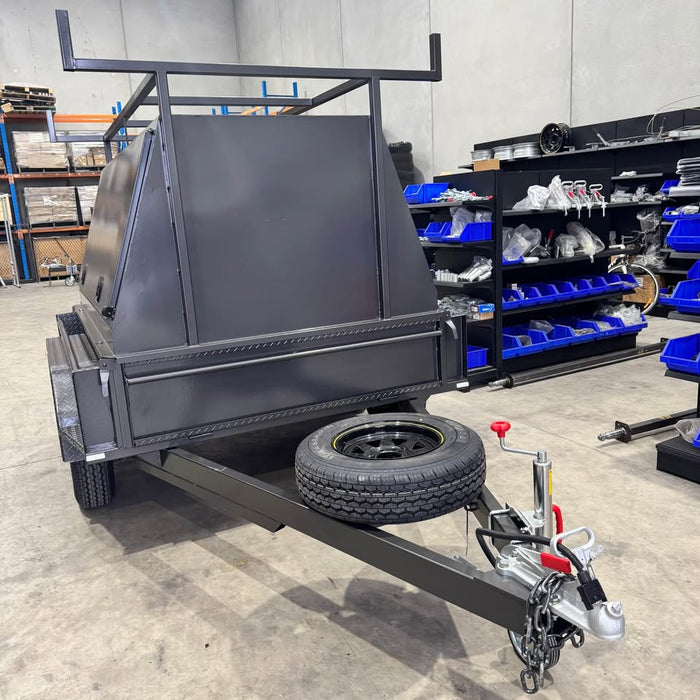7x5 Tandem Tradesman Slant Top Trailer - FSP Trailers and Parts