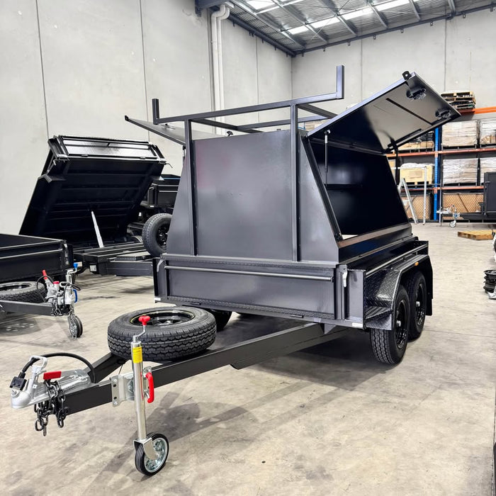 7x5 Tandem Tradesman Slant Top Trailer - FSP Trailers and Parts
