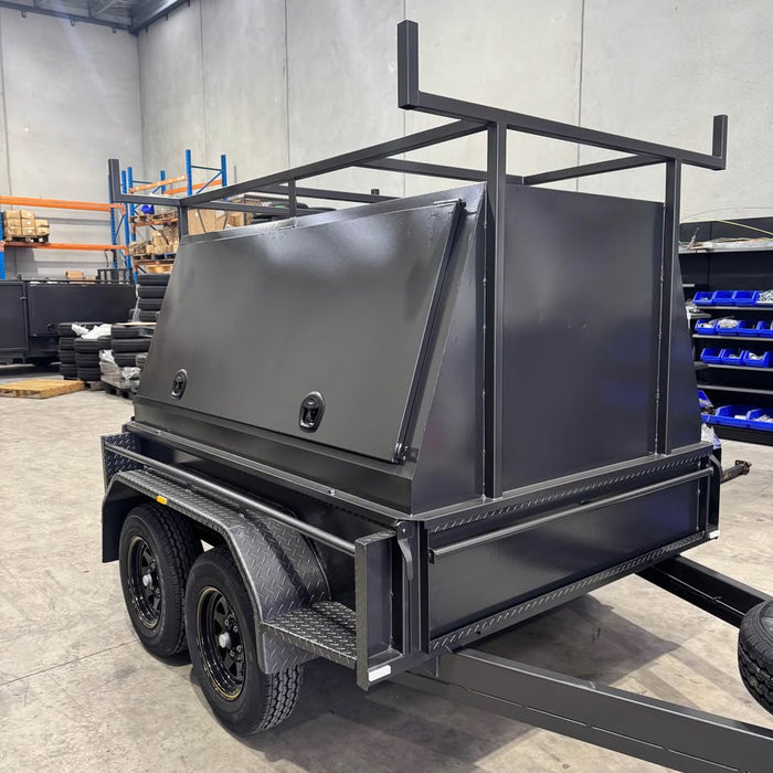 7x5 Tandem Tradesman Slant Top Trailer - FSP Trailers and Parts