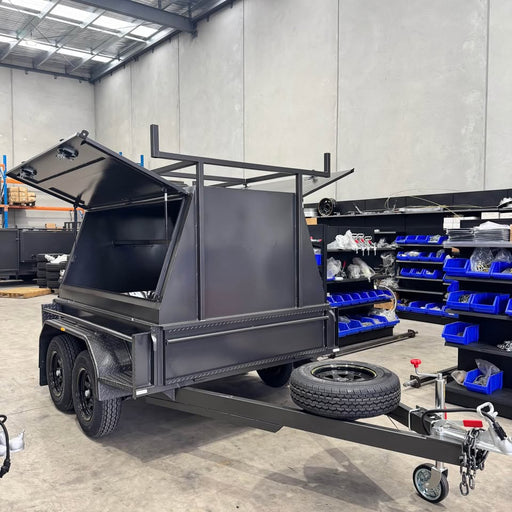 7x5 Tandem Tradesman Slant Top Trailer