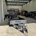 8x5 Tandem Axle Box Trailer with Drop Axles & Full-Width Mesh Ramp - FSP Trailers and Parts