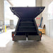 8x5 Tandem Tradesman Top Trailer with Compressor Box, Full-Length Drawers Shelves - FSP Trailers and Parts