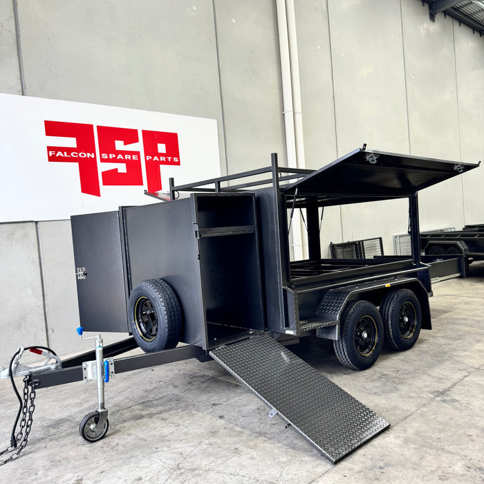 8x5 Tradesman Top Trailer with Drawers & Compressor Box