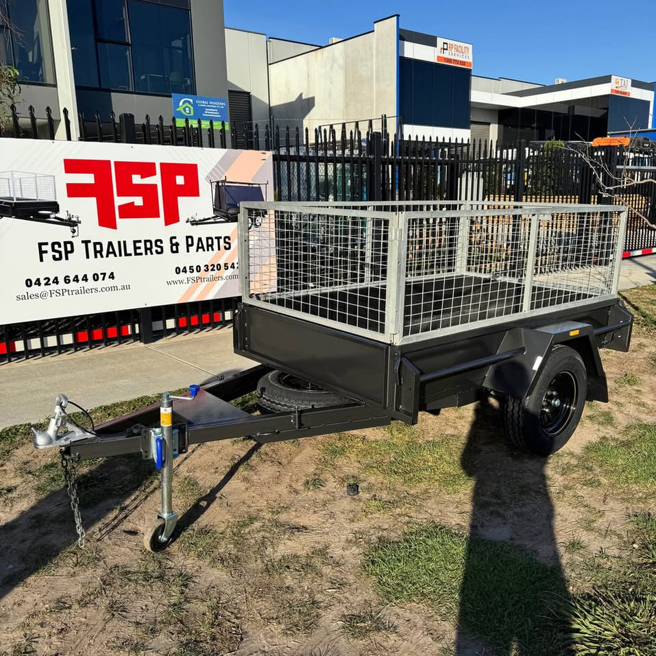 Single Axle Box Trailers in Melbourne | FSP Trailers & Parts — FSP ...